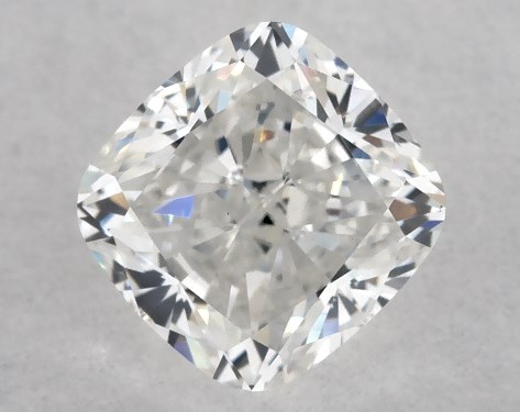 GIA 0.56 Carat H-VS1 Ideal Cut Cushion Modified Diamond